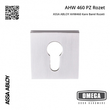 ASSA ABLOY AHW460 Kare Barel Rozeti