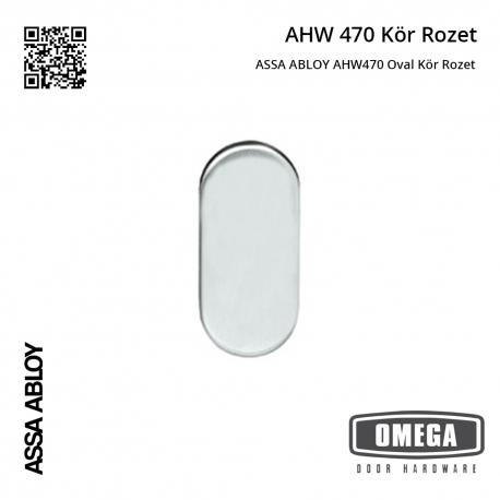 ASSA ABLOY AHW 470 Oval Kör Rozet