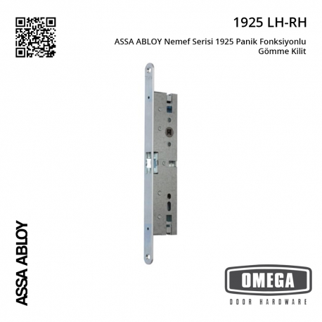 ASSA ABLOY Nemef Serisi 1925 Panik Fonksiyonlu Gömme Kilit