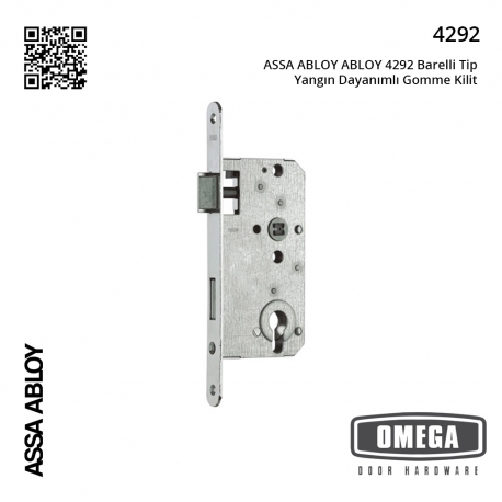 ASSA ABLOY ABLOY 4292 Barelli Tip Yangın Dayanımlı Gomme Kilit