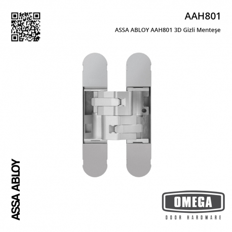 ASSA ABLOY AAH801 3D Gizli Menteşe