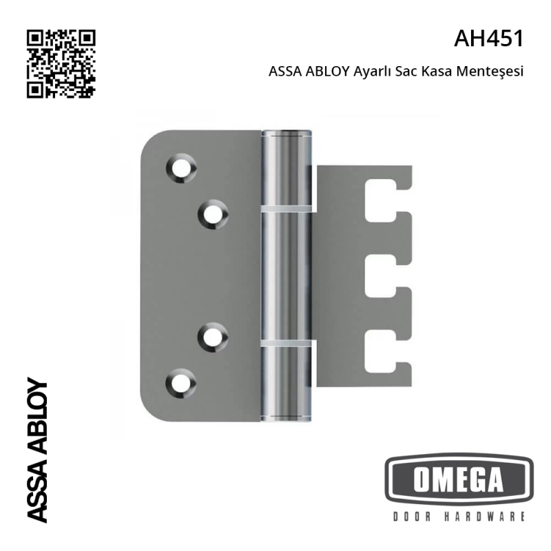 ASSA ABLOY Ayarlı Sac Kasa Menteşesi