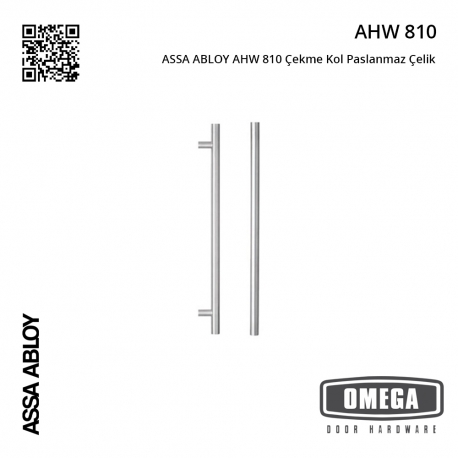 ASSA ABLOY AHW 810 Çekme Kol Paslanmaz Çelik