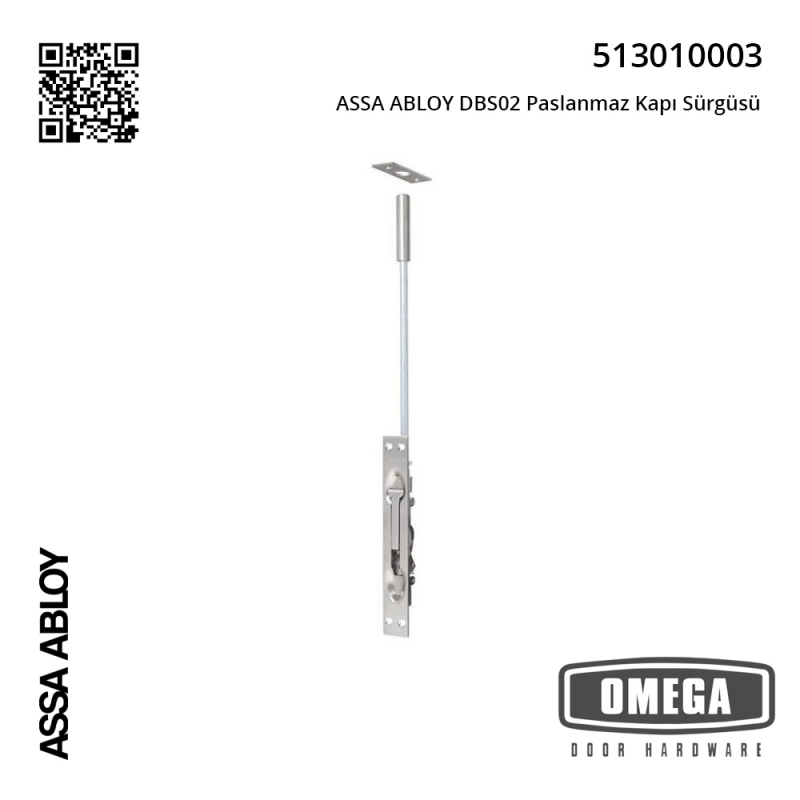 ASSA ABLOY DBS02 Paslanmaz Kapı Sürgüsü