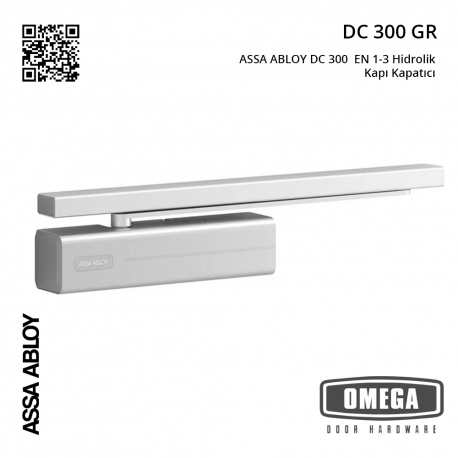 ASSA ABLOY DC 300  EN 1-3 Hidrolik Kapı Kapatıcı