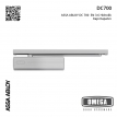 ASSA ABLOY DC 700  EN 3-6 Hidrolik Kapı Kapatıcı