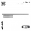 ASSA ABLOY DC 700 G-S EN 3-6 Elektromekanik Tutuculu & Duman Dedektörlü Hidrolik Kapı Kapatıcı