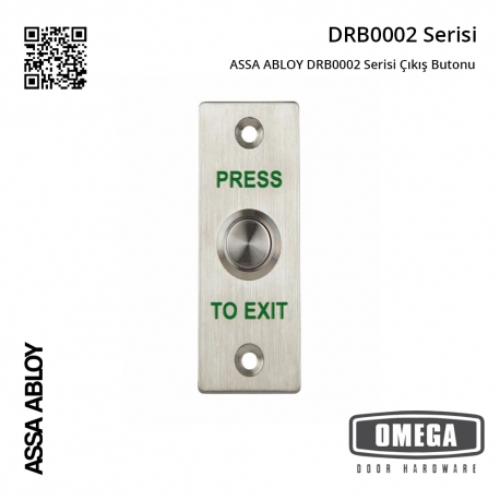 ASSA ABLOY DRB0002 Serisi Çıkış Butonu