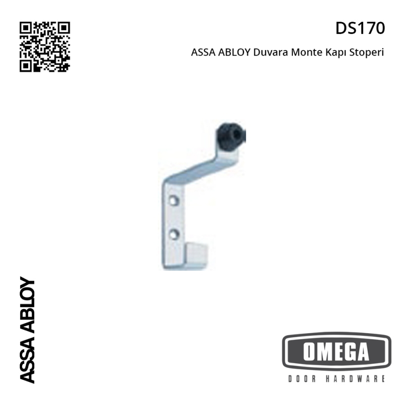 ASSA ABLOY DS170 Duvara Monte Kapı Stoperi