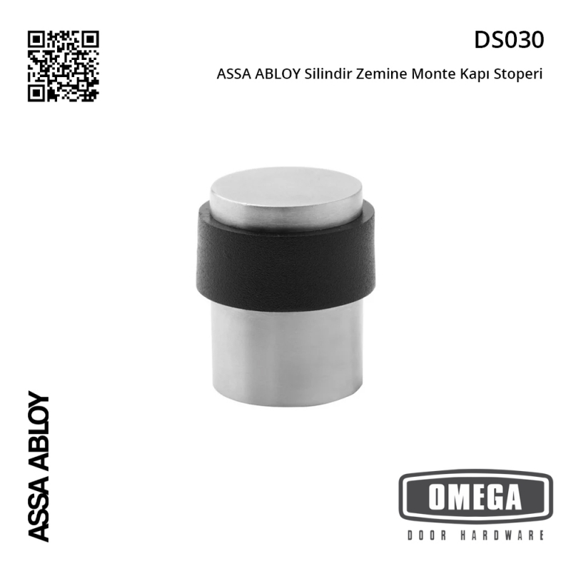 ASSA ABLOY DS030 Silindir Zemine Monte Kapı Stoperi