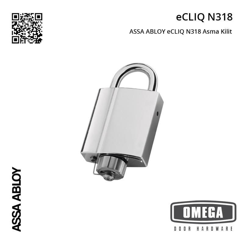 ASSA ABLOY eCLIQ N318 Asma Kilit