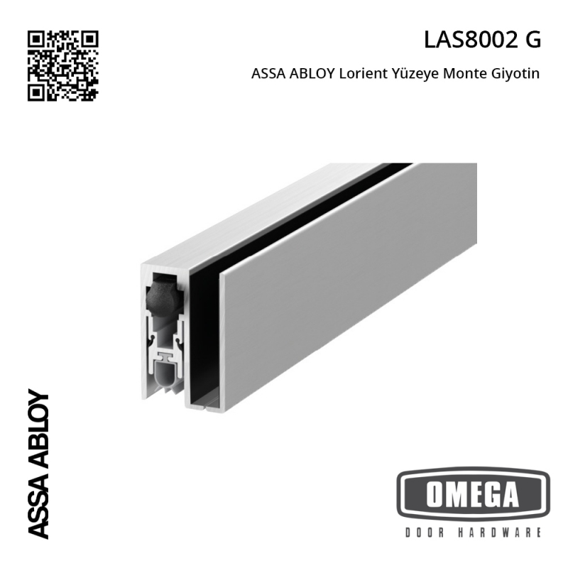 ASSA ABLOY LAS8002 G Lorient Yüzeye Monte Giyotin