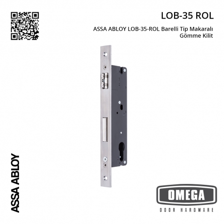 ASSA ABLOY LOB-35-ROL Barelli Tip Makaralı Gömme Kilit