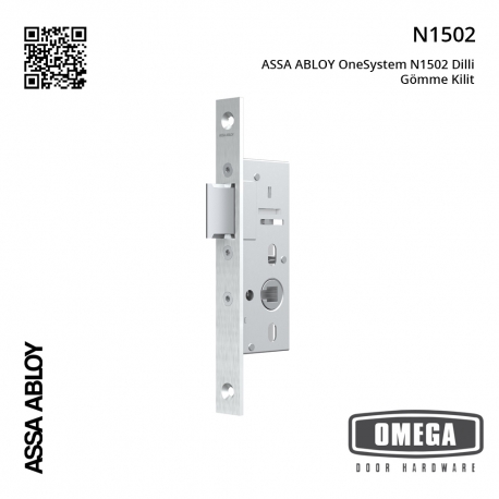 ASSA ABLOY OneSystem N1502 Dilli Gömme Kilit