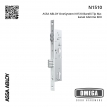 ASSA ABLOY OneSystem N1510 Barelli Tip Makaralı Gömme Kilit