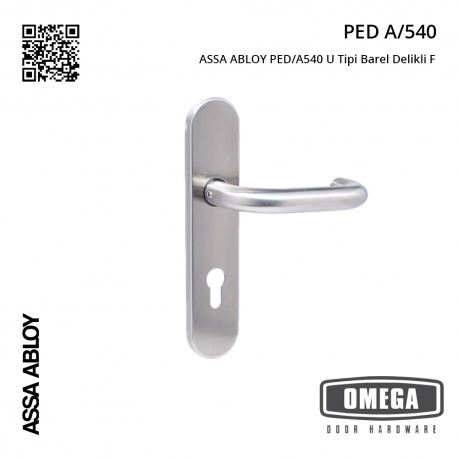 ASSA ABLOY PED/A540 U Tipi Barel Delikli F