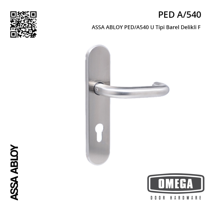 ASSA ABLOY PED/A540 U Tipi Barel Delikli F