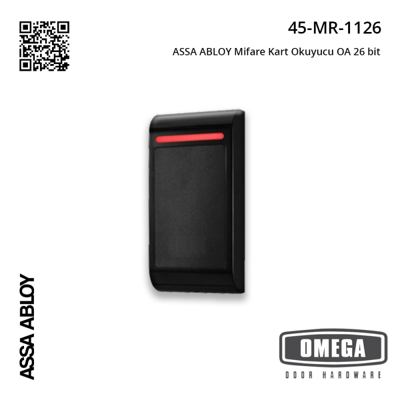 ASSA ABLOY Mifare Kart Okuyucu OA 26 bit