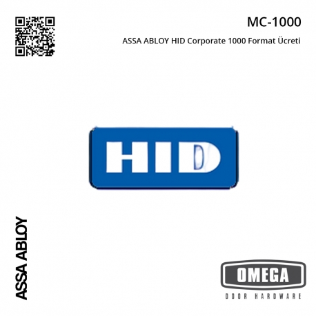 ASSA ABLOY HID Corporate 1000 Format Ücreti