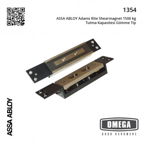 ASSA ABLOY Adams Rite Shearmagnet 1500 kg Tutma Kapasitesi Gömme Tip