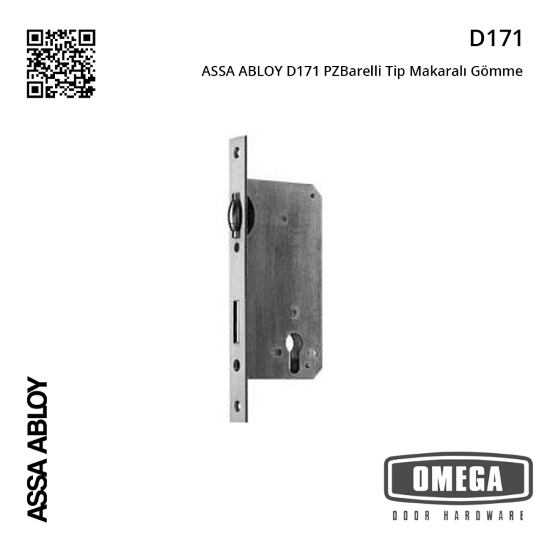 ASSA ABLOY D171 PZBarelli Tip Makaralı Gömme