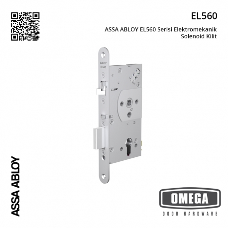 ASSA ABLOY EL560 Serisi Elektromekanik Solenoid Kilit